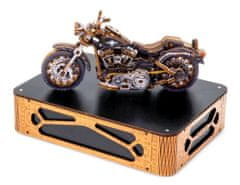Wooden city 3D puzzle Motocykel Cruiser Limitovaná edícia 168 dielov