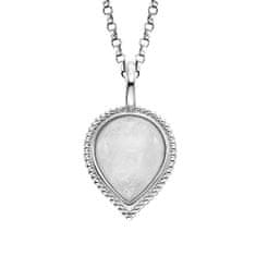 Engelsrufer Strieborný náhrdelník s mesačným kameňom Pure Drop ERN-PUREDROP-MO (retiazka, prívesok)