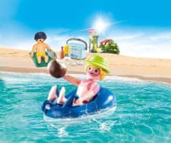Playmobil Family Fun 70112 Dovolenkár s plávacím kruhom