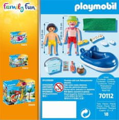 Playmobil Family Fun 70112 Dovolenkár s plávacím kruhom