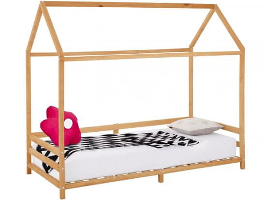 Danish Style Detská posteľ Emily, 176 cm, borovica