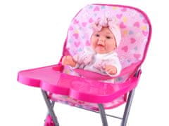 JOKOMISIADA Vozík, postieľka, stolička 5v1, súprava pre bábiku ZA3995