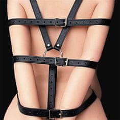 INTOYOU BDSM LINE INTOYOU Allesia Full Body Harness with Handcuffs