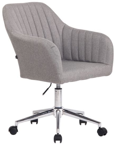 BHM Germany Konferenčná stolička Filton, textil, svetlo šedá