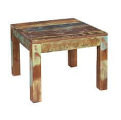 Bruxxi Konferenčný stolík z recyklovaného dreva Kalkutta, 60 cm, mango