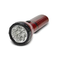 Solight LED nabíjacie svietidlo, 9 x LED, červenočierna, plug-in, WN10
