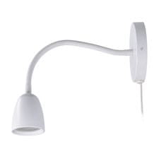 Solight LED nástenná lampička, stmievateľná, 4W, 280lm, 3000K, biela, WO54-W