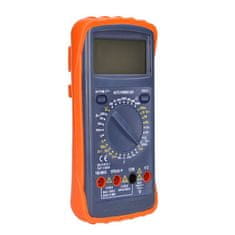 Solight multimeter, max. AC 600V/10A, max. DC 600V/10A, test diódy, bzučiak, hFE, kapacita, odpor, V30