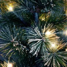 Solight vianočný stromček 45cm, 15LED, 3x AA, IP44, časovač, 1V238
