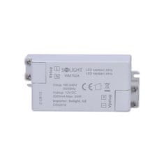 Solight LED napájací zdroj, 230V - 12V, 2A, 24W, IP20, WM702A