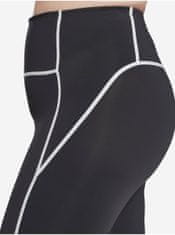 Reebok Bielo-čierne dámske športové legíny Reebok Lux 46
