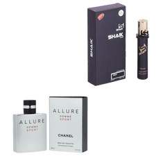 SHAIK Parfum De Luxe M17 FOR MEN - Inšpirované CHANEL Allure Homme Sport (5ml)