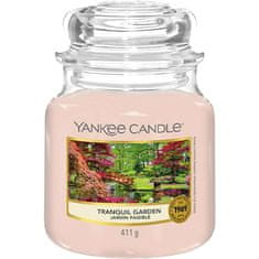 Yankee Candle Aromatická sviečka Classic stredná Tranquil Garden 411 g