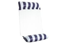 WOWO Nafukovací matrac na plávanie s hojdacou sieťou a stoličkou, 120x70cm, námornícka modrá
