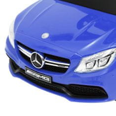 Petromila vidaXL Autíčko na tlačenie Mercedes-Benz C63 modré