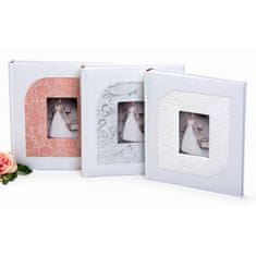 KPH Svadobný fotoalbum na rožky JUST MARRIED terracotta