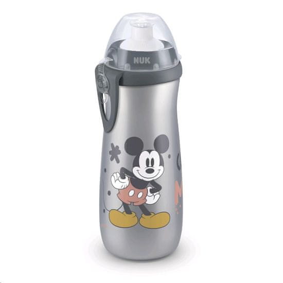 Nuk Detská fľaša Sports Cup Disney Cool Mickey 450 ml grey