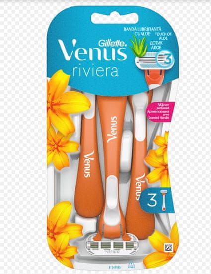 Gillette Venus Riviera - 3 ks