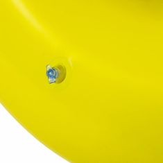 Nafukovací kruh geometrické tvary žltá 36228 107 cm žltá