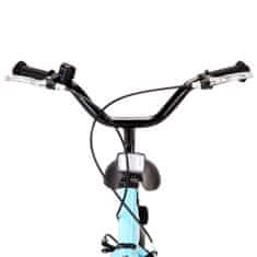 Petromila vidaXL Detský bicykel 14 palcový čierny a modrý
