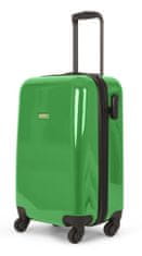 Benetton Škrupinový cestovný kufor Cocoon M 65 l zelená