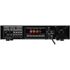 Omnitronic MPVZ-250.6P, 100V 6-zónový mixážny zosilňovač, 250W, MP3