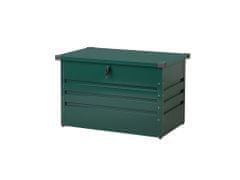 Beliani Úložný box zelený 100 x 62 cm 300L CEBROSA