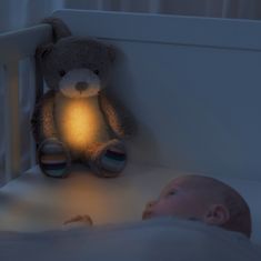 ZAZU Medvedík BRUNO - Šumiace zvieratko s nočným svetlom a hlasovým rekordérom