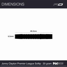 Šípky Jonny Clayton Premier League SE - 20g