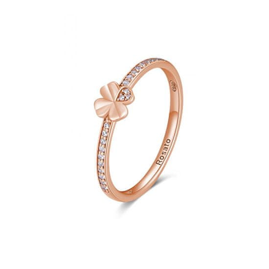 Rosato Krásny bronzový prsteň pre šťastie Allegra RZA022