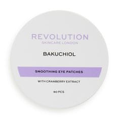 Revolution Skincare Vyhladzujúce vankúšiky pod oči Pearlescent Purple Bakuchiol ( Smooth ing Eye Patches) 60 ks