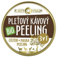 Purity Vision Bio Kávový pleťový peeling 3v1 (Objem 70 g)