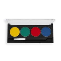 Makeup Revolution Vodou aktivovateľné očné linky Bright Babe (Graphic Liner Palettes) 5,4 g