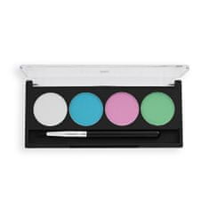 Makeup Revolution Vodou aktivovateľné očné linky Pastel Dream (Graphic Liner Palettes) 5,4 g
