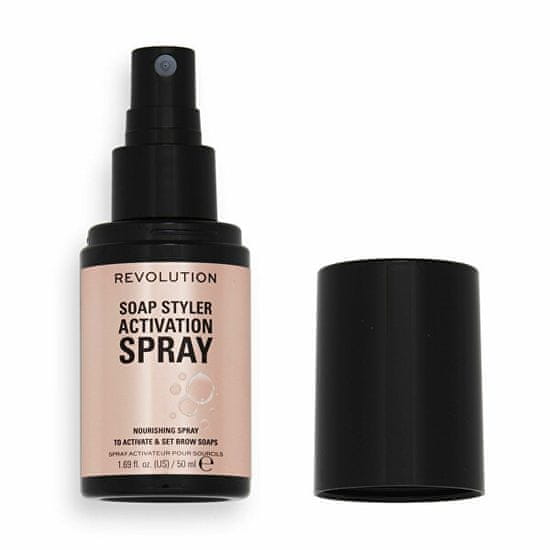 Makeup Revolution Aktivačný sprej na obočie Soap Style r (Activation Spray) 50 ml