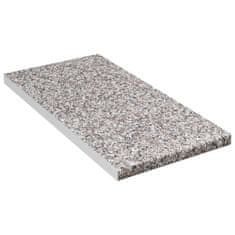 Vidaxl Kuchynská doska sivá s granitovou textúrou 30x60x2,8 cm drevotrieska