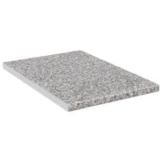 Vidaxl Kuchynská doska sivá s granitovou textúrou 40x60x2,8 cm drevotrieska