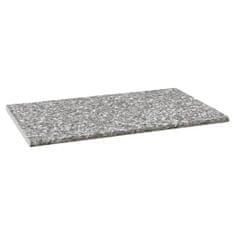 Vidaxl Kuchynská doska sivá s granitovou textúrou 100x60x2,8 cm drevotrieska