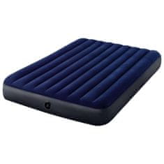 Vidaxl Intex Dura-Beam nafukovacia posteľ s pumpou 152x203x25 cm modrá