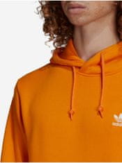 Adidas Oranžová pánska mikina s kapucou adidas Originals M