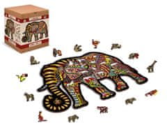 Wooden city Drevené puzzle Magický slon 245 dielikov EKO