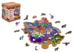 Wooden city Drevené puzzle Džungľa 300 dielikov EKO