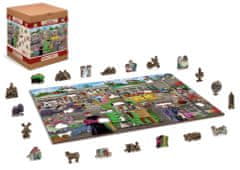 Wooden city Drevené puzzle Parížske námestie v Berlíne 2v1, 505 dielikov EKO