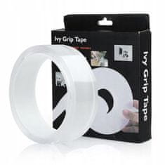 Verk  Obojstranná NANO lepiaca páska transparentná Ivy Grip Tape 5 m
