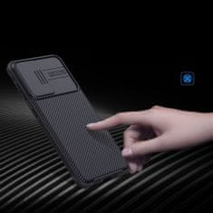 Nillkin CamShield silikónový kryt na Samsung Galaxy S21 5G, čierny