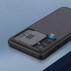 Nillkin CamShield silikónový kryt na Samsung Galaxy A52 4G / A52 5G / A52s 5G, čierny