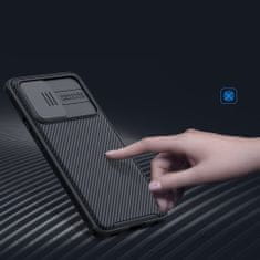 Nillkin CamShield silikónový kryt na Samsung Galaxy A52 4G / A52 5G / A52s 5G, čierny