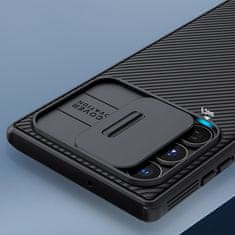 Nillkin CamShield silikónový kryt na Samsung Galaxy S22 Ultra, čierny