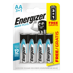 Energizer MAX PLUS AA 3+1ks