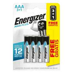 Energizer MAX PLUS AAA 3+1ks